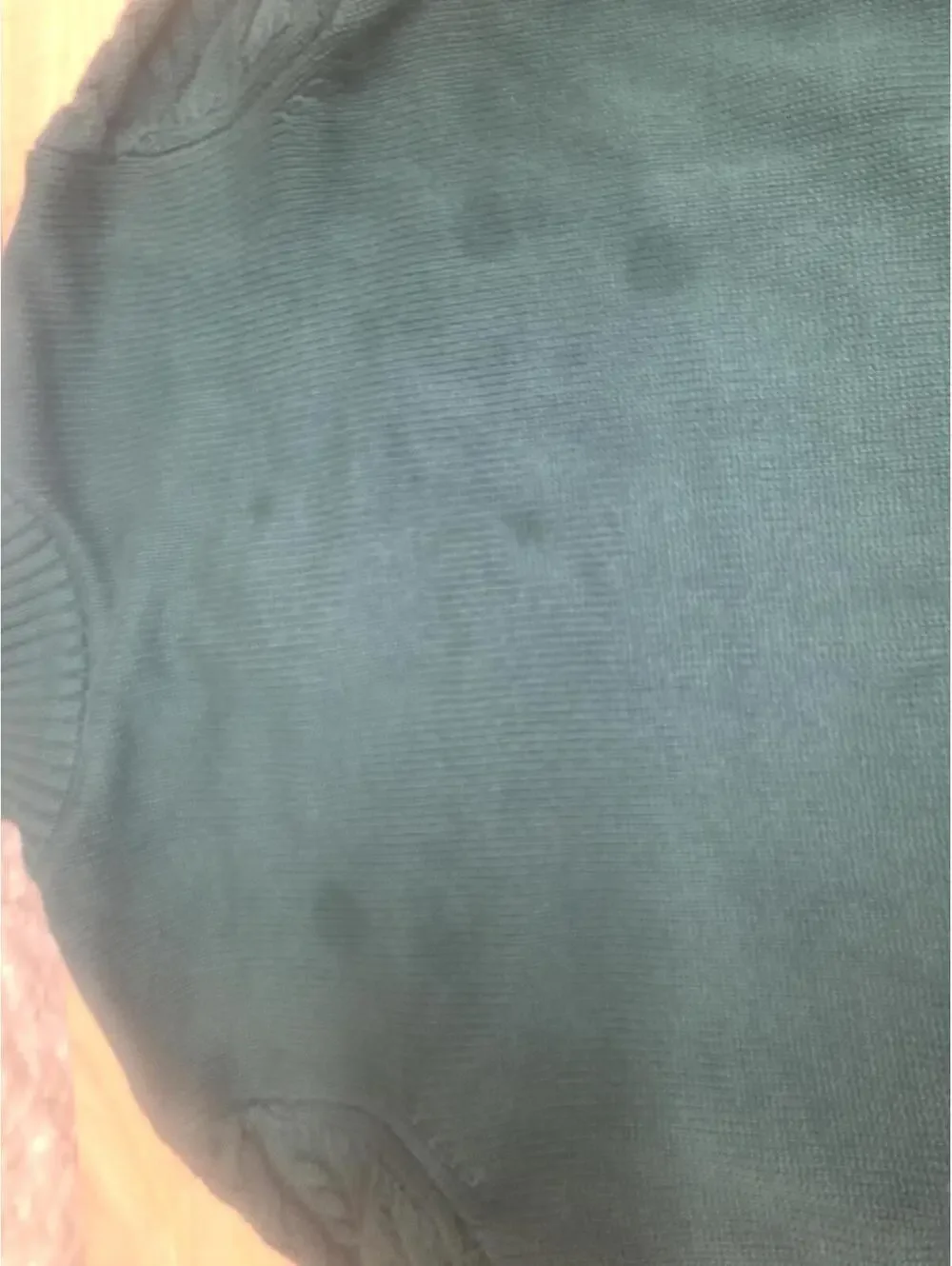 GYMBOREE CABLE KNIT SWEATER GREEN SIZE 8